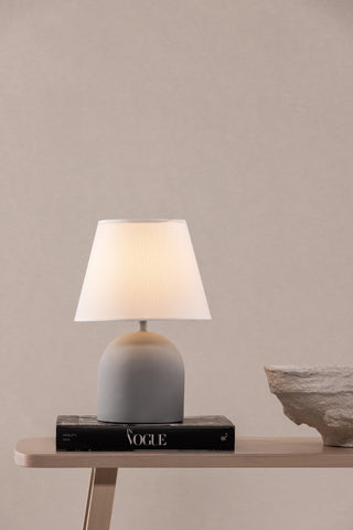 Vind Styrsö Bordslampa - Betong / Linne
