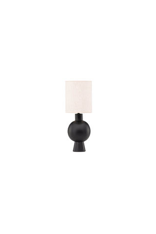Vind Mysterna Bordslampa - Svart / Tyg Beige