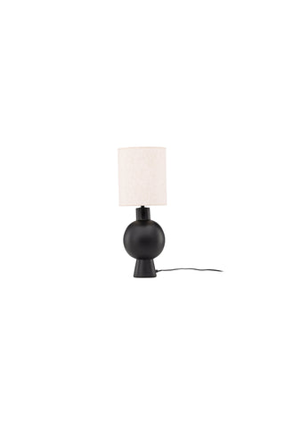 Vind Mysterna Bordslampa - Svart / Tyg Beige