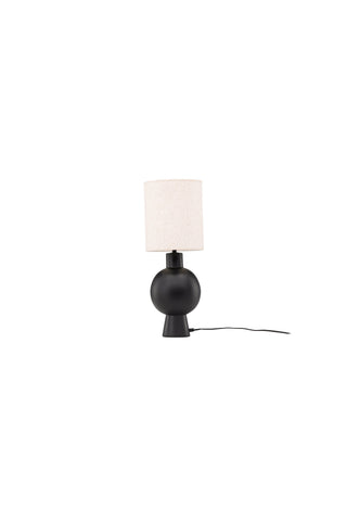 Vind Mysterna Bordslampa - Svart / Tyg Beige