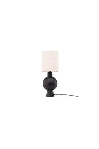 Vind Mysterna Bordslampa - Svart / Tyg Beige