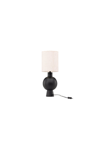 Vind Mysterna Bordslampa - Svart / Tyg Beige