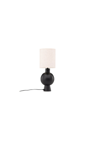 Vind Mysterna Bordslampa - Svart / Tyg Beige