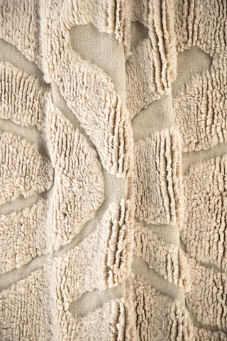 Vind Trondheim x Josefin Lustig - Matta - Beige/Vit - Ull - 170*240