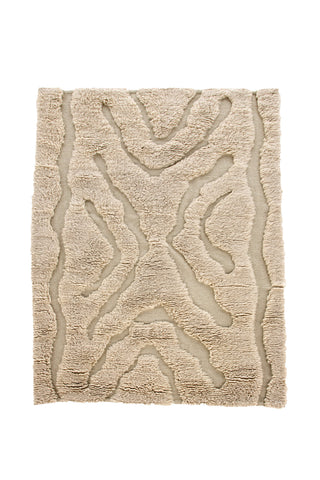Vind Trondheim x Josefin Lustig - Matta - Beige/Vit - Ull - 200*300