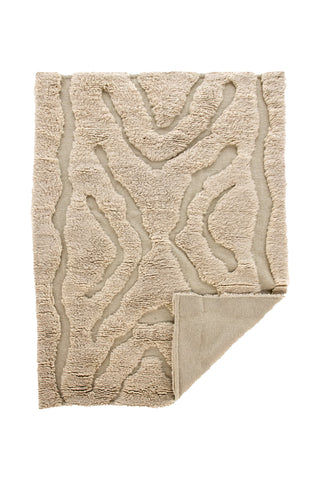 Vind Trondheim x Josefin Lustig - Matta - Beige/Vit - Ull - 170*240