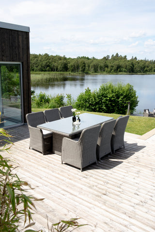 Wembley Dining set - Grå/Grå