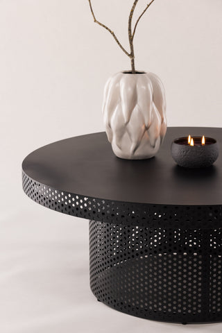Vind West End x Josefin Lustig - Soffbord - Svart / Svart Metall