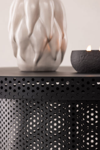 Vind West End x Josefin Lustig - Soffbord - Svart / Svart Metall