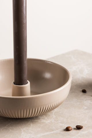 Venture Home Posh Ljusstake - Beige - B18*6cm