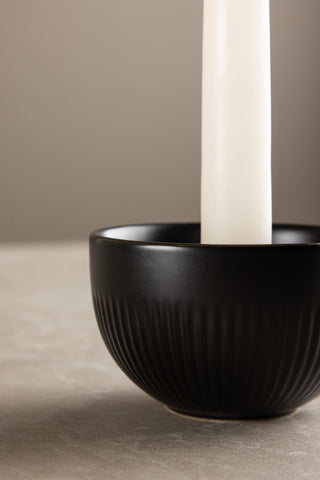 Venture Home Posh Ljusstake - Mattsvart - B9*H6cm