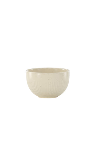 Venture Home Posh Ljusstake - Beige/Svarta Prickar - B9*H6cm