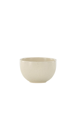 Venture Home Posh Ljusstake - Beige/Svarta Prickar - B9*H6cm