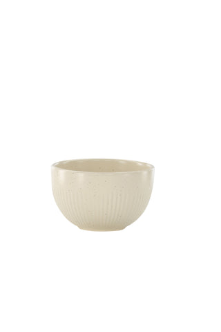 Venture Home Posh Ljusstake - Beige/Svarta Prickar - B9*H6cm