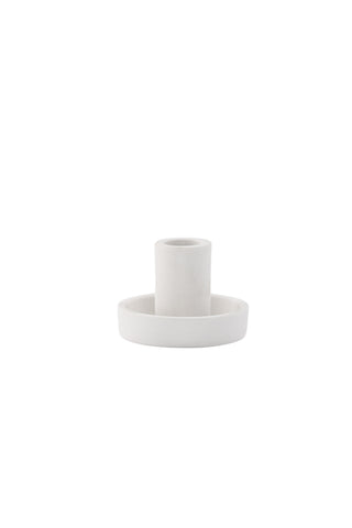Venture Home Ceco Ljusstake - Vit - B11*H6cm