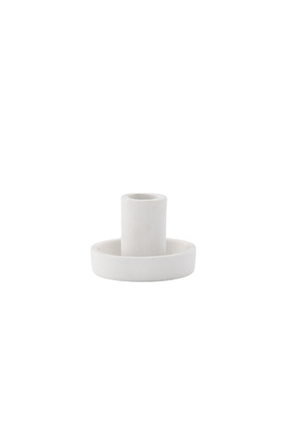 Venture Home Ceco Ljusstake - Vit - B11*H6cm
