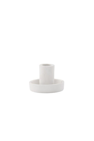 Venture Home Ceco Ljusstake - Vit - B11*H6cm
