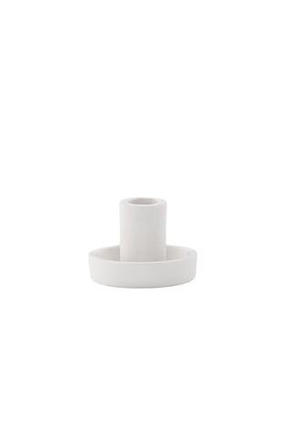 Venture Home Ceco Ljusstake - Vit - B11*H6cm