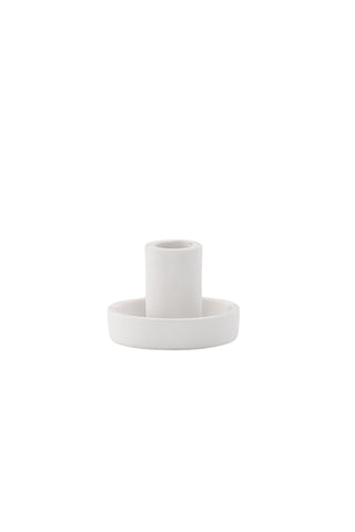Venture Home Ceco Ljusstake - Vit - B11*H6cm