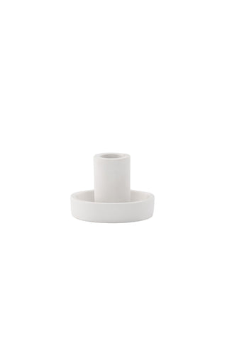 Venture Home Ceco Ljusstake - Vit - B11*H6cm