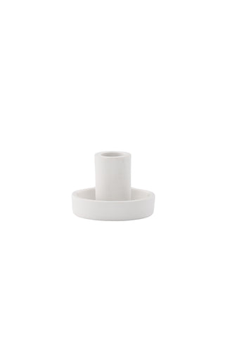 Venture Home Ceco Ljusstake - Vit - B11*H6cm