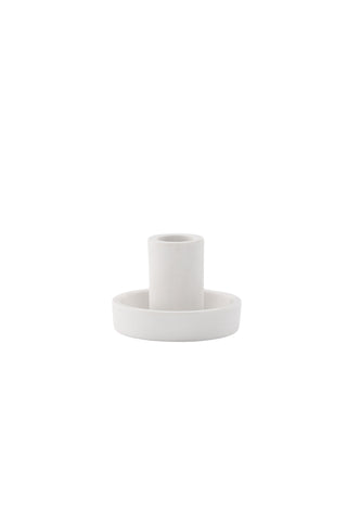 Venture Home Ceco Ljusstake - Vit - B11*H6cm