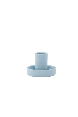 Venture Home Ceco Ljusstake - Babyblå - B11*H6cm