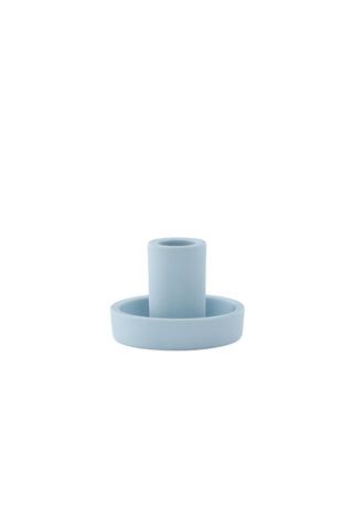 Venture Home Ceco Ljusstake - Babyblå - B11*H6cm