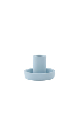 Venture Home Ceco Ljusstake - Babyblå - B11*H6cm