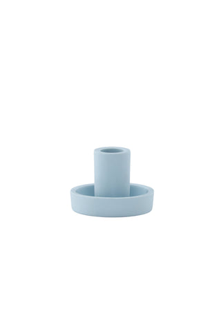 Venture Home Ceco Ljusstake - Babyblå - B11*H6cm
