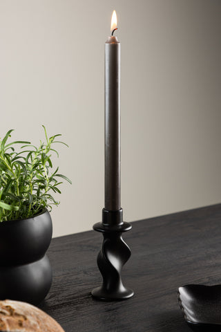 Venture Home Glory Ljusstake - Mattsvart - D2*B6*H12cm