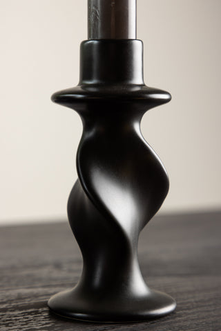 Venture Home Glory Ljusstake - Mattsvart - D2*B6*H12cm