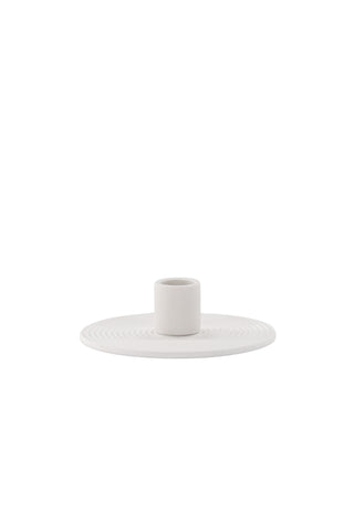 Venture Home Dian Ljusstake - Vit - B12*H4cm