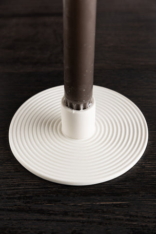 Venture Home Dian Ljusstake - Vit - B12*H4cm