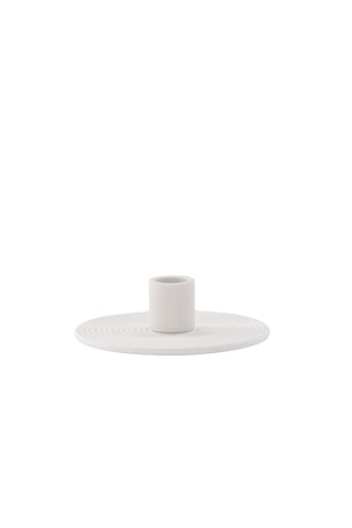 Venture Home Dian Ljusstake - Vit - B12*H4cm