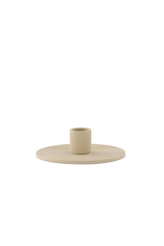 Venture Home Dian Ljusstake - Beige - B12*H4cm