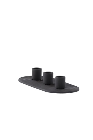 Venture Home Dian Ljusstake - Svart - B24*H4cm