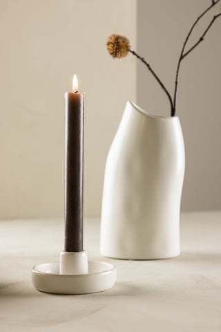 Venture Home Otis Ljusstake - Vit - B11*H5cm