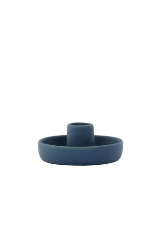 Venture Home Otis Ljusstake - Mörkblå - B11*H5cm