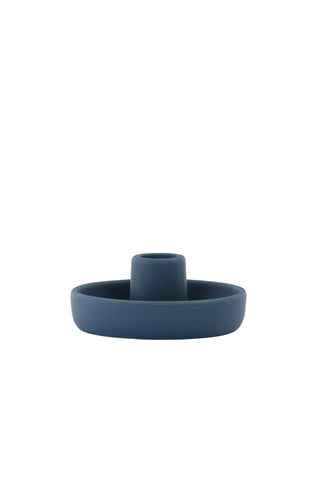 Venture Home Otis Ljusstake - Mörkblå - B11*H5cm