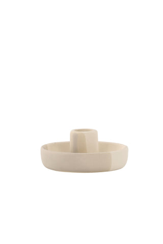 Venture Home Otis Ljusstake - Blandade Färger (Beige/Grå) - B11*H5cm