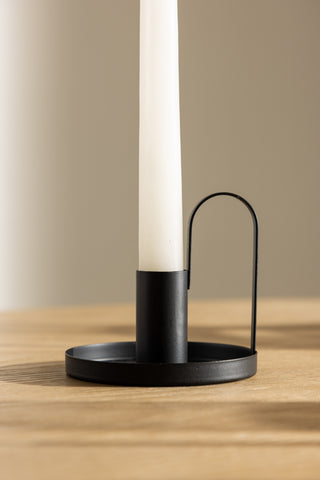 Venture Home Crai Ljusstake - Mattsvart - D2*H9*B10cm