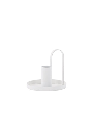 Venture Home Crai Ljusstake - Matt Vit - D2*H9*B10cm