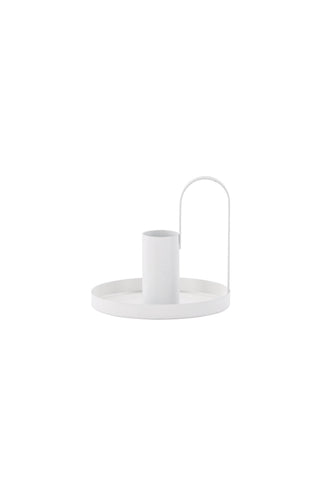 Venture Home Crai Ljusstake - Matt Vit - D2*H9*B10cm