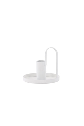 Venture Home Crai Ljusstake - Matt Vit - D2*H9*B10cm