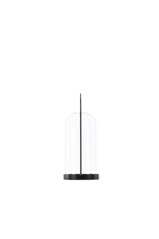 Venture Home Flora Lantern - Svart/Klart glas - H25*11cm