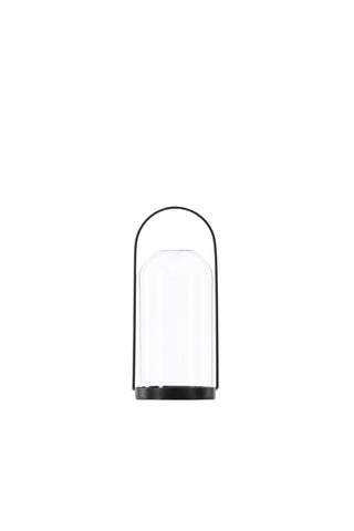 Venture Home Flora Lantern - Svart/Klart glas - H25*11cm