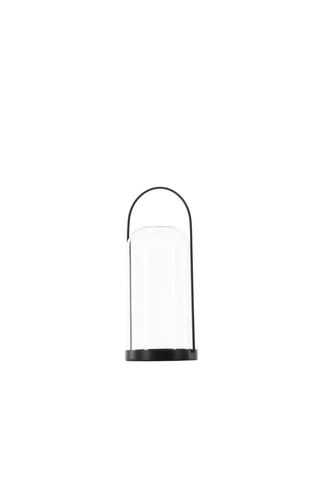 Venture Home Flora Lantern - Svart/Klart glas - H25*11cm
