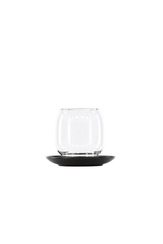 Venture Home Archy Lantern - Mattsvart/Klart glas - 12*H10cm