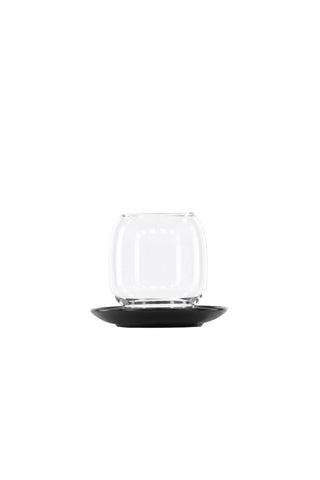 Venture Home Archy Lantern - Mattsvart/Klart glas - 12*H10cm